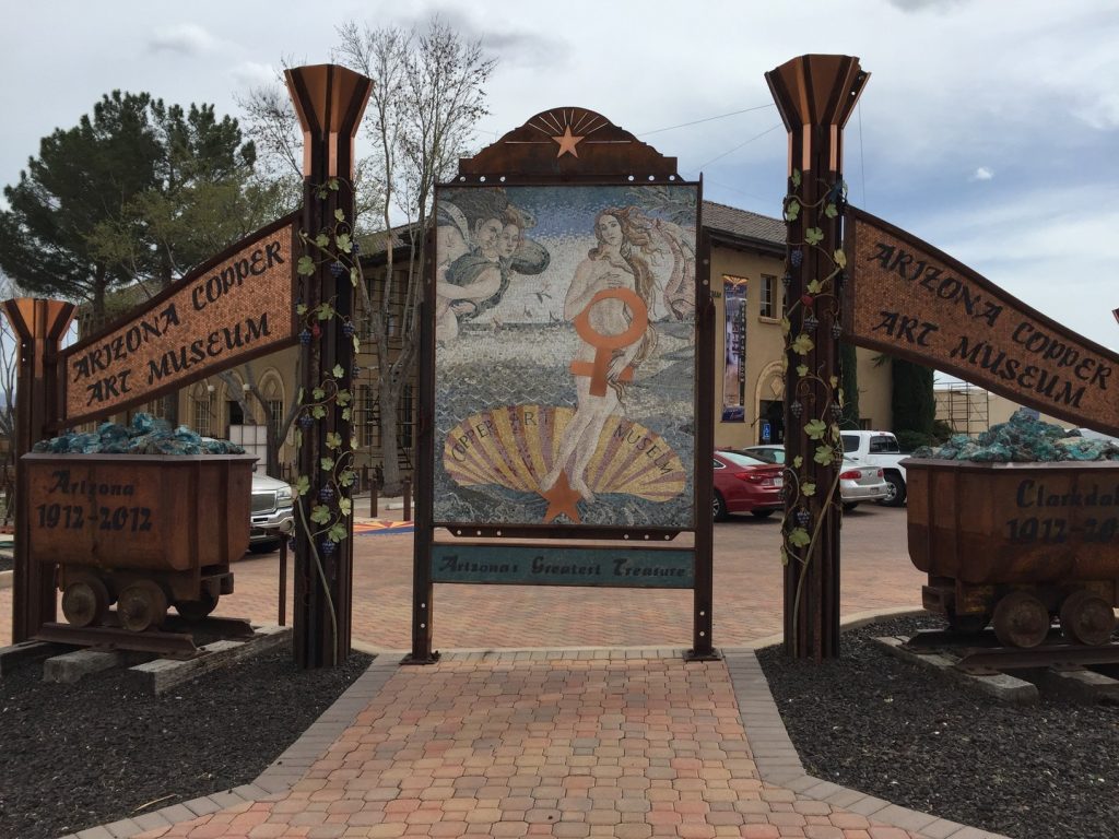 Cottonwood Arizona Copper Art Museum Town Near Sedona