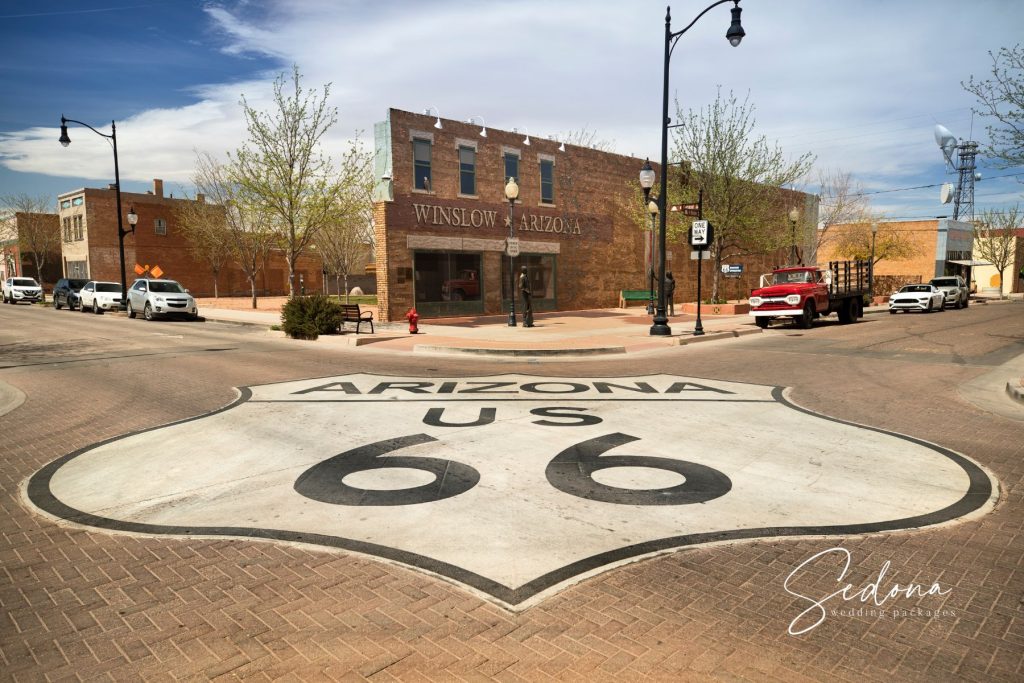 Winslow Arizona Route 66 Standing on a Corner